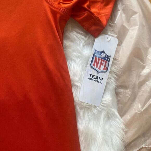 Chicago Bears NFL Team Polo Shirt - Orange - Size L - Picture 3 of 4